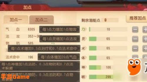 普陀怎么加点